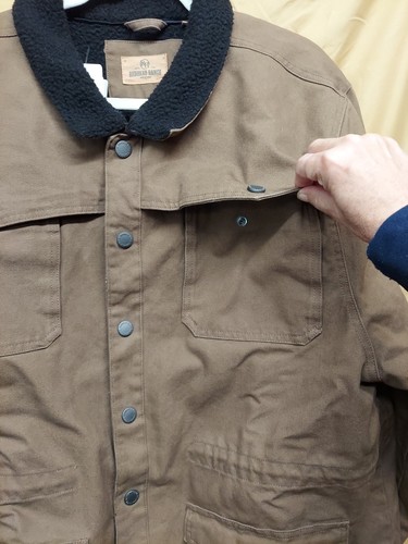 RedHead Ranch Prairie View Ranch Mantel Herren 2XL braun Cabela's Berber gefüttert - Bild 5 von 10