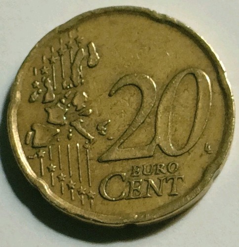 moneda de 20 Céntimos.2002.Italia + 1 Céntimos.2011-F.Alemania#Auténtica.Errrs - Imagen 7 de 20