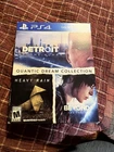 Quantic Dream Collection PS4 - Mint- Beyond, Detroit, Heavy Rain