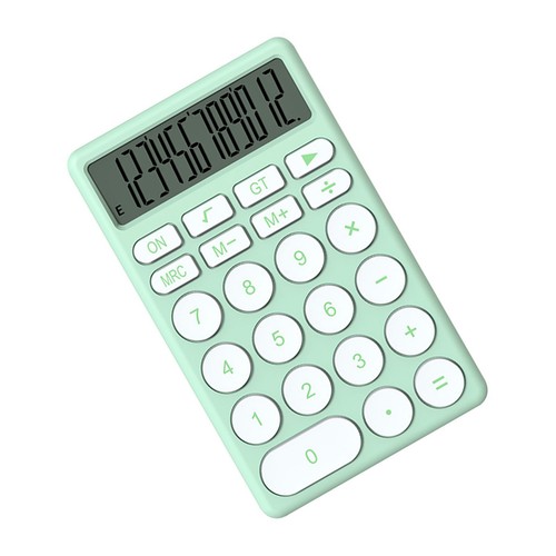 Calculatrice De Poche Petite Calculatrice De Poche Grand écran Verte - Afbeelding 5 van 12