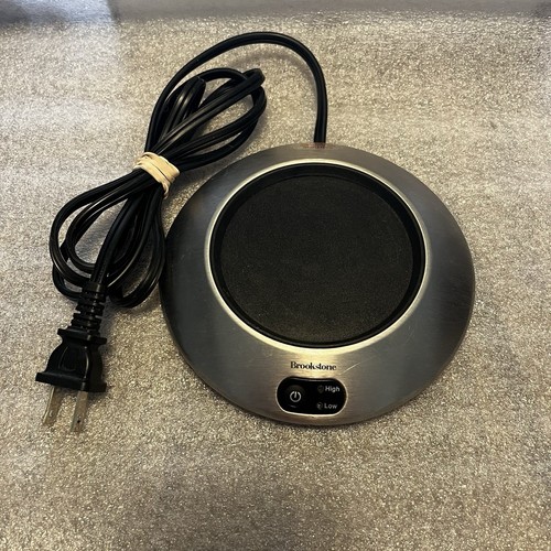 BROOKSTONE Calentador de Bebidas Eléctrico Café Té Calentador K72AS-A Probado y Funciona