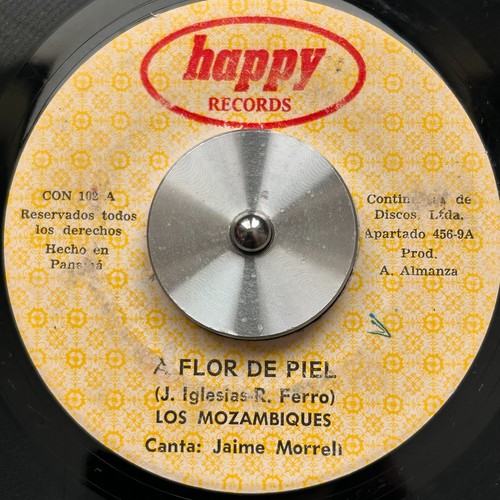 PANAMA Latin Soul LOS MOZAMBIQUES I Like To Be With You 7" 45rpm RARE Hear!!! - Picture 2 of 2