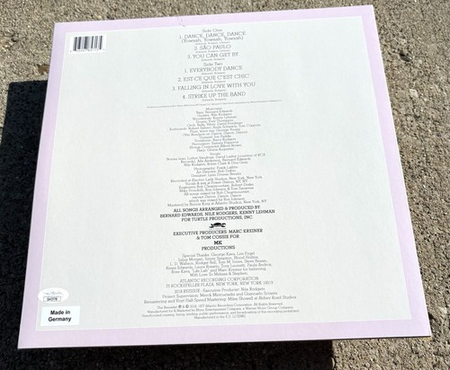 CHIC Nile Rodgers SIGNED & FRAMED Vinyl JSA COA Le Freak - Picture 2 of 3