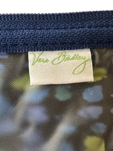 Vera Bradley Indigo Pop 7 in Cosmetic Bag - Picture 6 of 13