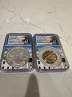 2020 NGC Early Release MS69 Trump White House Silver Eagle & Bonus Coin🇺🇸