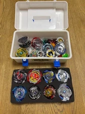 Beyblade Lot Storage Case Beyblades Parts Launchers Bundle