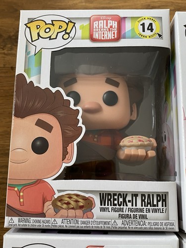 Ralph Breaks the Internet Disney FUNKO POP Vinyl Lot x4 Knowsmore FunBun Taffyta - Picture 2 of 9