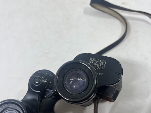 Binoculares vintage Beck Kassel CBS Zenith 8x30 Alemania gran angular 8,5° con correa - Imagen 5 de 5
