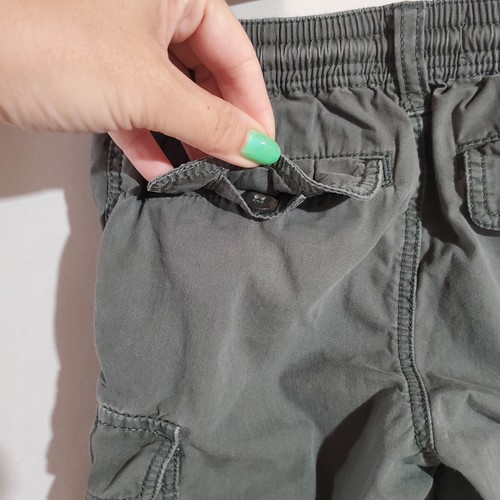 Boden Cotton Twill Utility Cargo Shorts Boys Youth Size 110cm US 5 Army Green - Picture 4 of 8