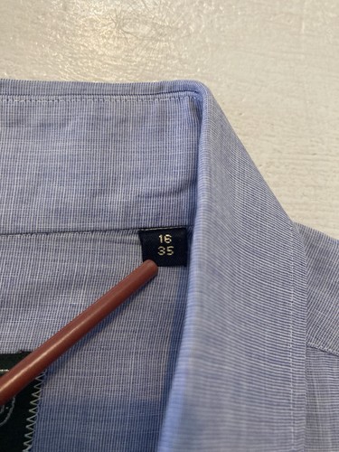 Gitman Bros Men's Vintage Dress shirt size 16/35 - Picture 8 of 13