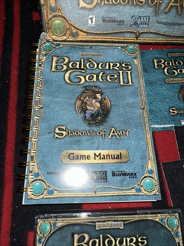 Baldur's Gate II: Shadows of Amn Edizione da Collezione (PC, 2000) Big Box Edition - Foto 6 di 24