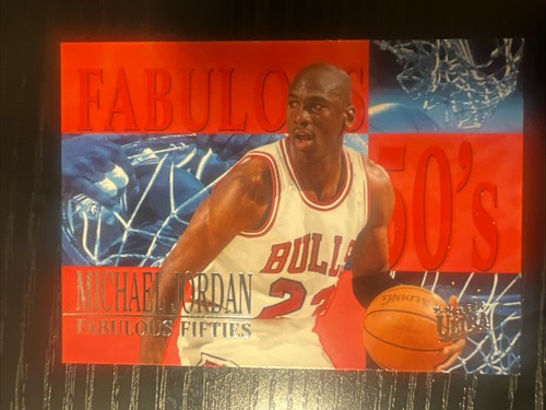 1995-96 Fleer Ultra Michael Jordan Fabulous Fifties 50’s #5 Chicago Bulls HOF