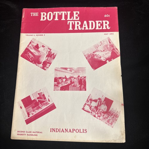 Vintage The Bottle Trader May 1973 - Antique Collecting Beer Volume 2 Number 9