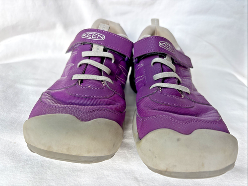 KEEN Knotch Peak Sneakers Shoes Youth Girl's Kid's Purple Waterproof - US 5 EU 3 - Picture 3 of 11