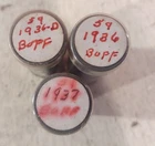 Lot of 3 Rolls of Buffalo Nickels 1936,,36D,37 See description