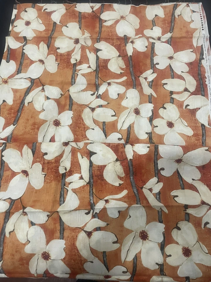 Michael Miller Dogwood Stripe fabric from Laura Gunn Poppy Collection Vintage - Image 2 of 2