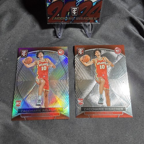 Zaccharie Risacher 2024-25 Totally Certified Rookie Graffiti Blue /49 #16 RC SSP - Picture 2 of 5