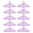 10 Pcs Puppenhaus Zubehör Mini Kleiderbügel Miniaturkleiderbügel