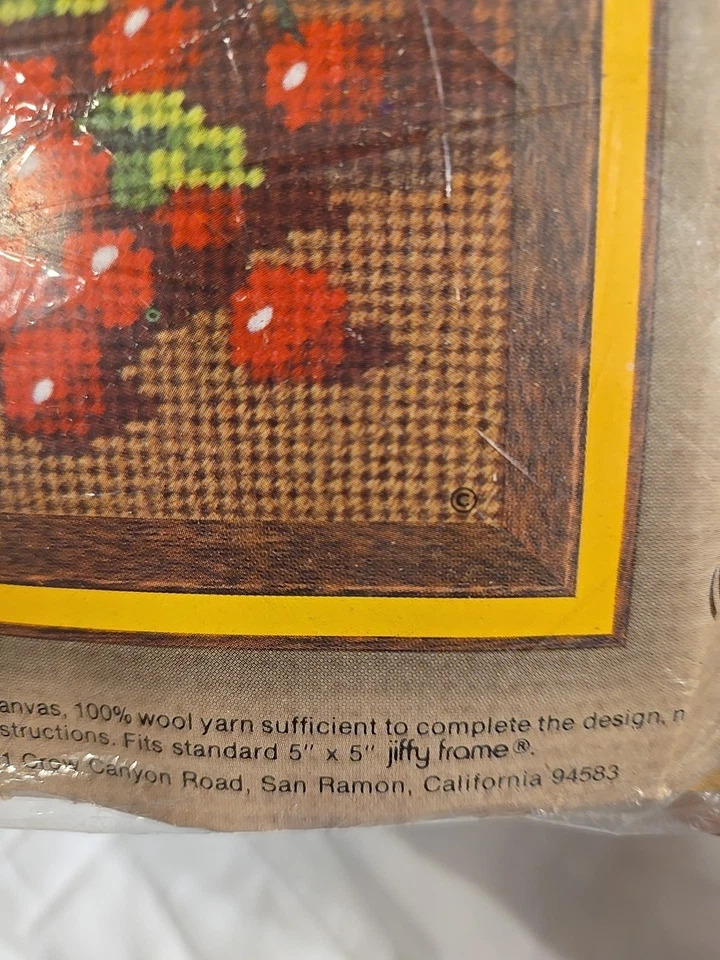 Kit de punta de aguja de colección Jiffy cerezas y flores Beth Rienstra JCPenney nuevo Foto 4 de 4