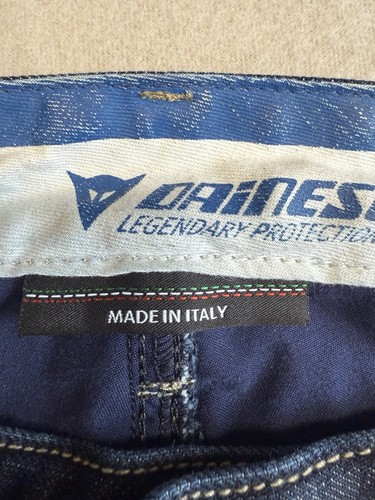 Dainese Motorcycle Jeans Bonneville? Denim Knee Pads Safety Pants Biker 35x31.5 - Bild 6 von 14