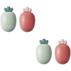 4 Pcs  Household Soap Boxes Soap Draining Boxes Bathroom Draining Soap Racks