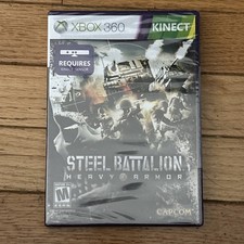 Steel Battalion: Heavy Armor (Microsoft Xbox 360, 2012) FACTORY SEALED