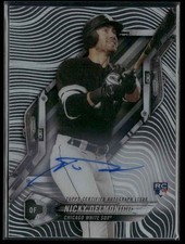 Nicky Delmonico 2018 Topps High Tek Waves Autograph Rookie #HT-ND  Auto RC