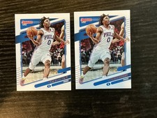 2021-22 Panini Donruss - Tyrese Maxey. 2 card lot #48