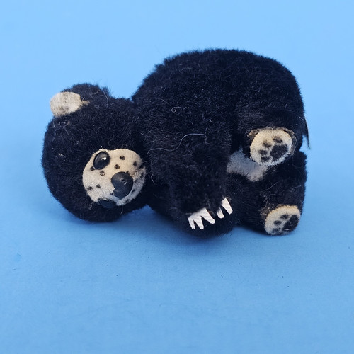 Brown Grizzly Bear Raccoon Clip On Hugger Plush Pencil Topper Grabber 1974 Vtg. - Bild 9 von 24