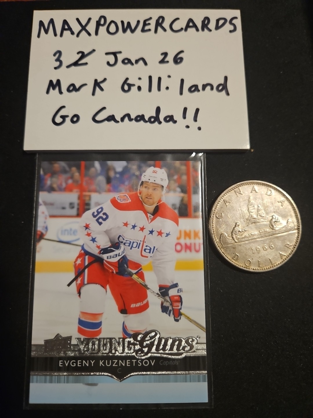 2014-15 UPPER DECK EVGENY KUZNETSOV YOUNG GUNS #248