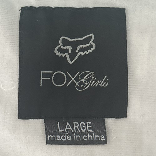 Fox Mädchen Puffer Jacke L grau Daunen Federn Kapuze Winter Mantel Ski Snowboard - Bild 5 von 8