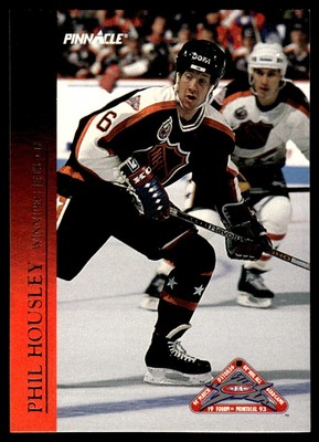 1993 Score Pinnacle All-Stars #25 Phil Housley - Winnipeg Jets - HOF
