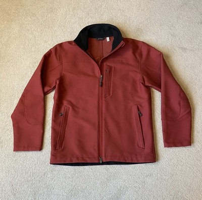 Ibex Soft Shell Jacket Womens Small Climawool Tuck Full-Zip Merino Wool Lined 