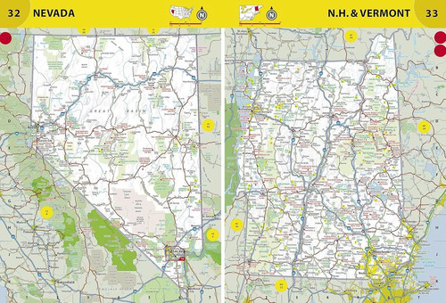 Rand Mcnally USA Straßenatlas 2026 BESTE großformatige Reisekarten USA NEU - Bild 5 von 5