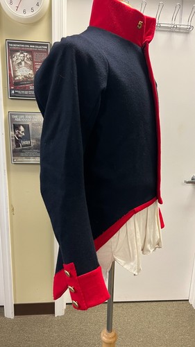 Cappotto Frock Lana "Alamo" Soldato Esercito Messicano 1830, raro Repro TAGLIA 40" A+ - Foto 19 di 22