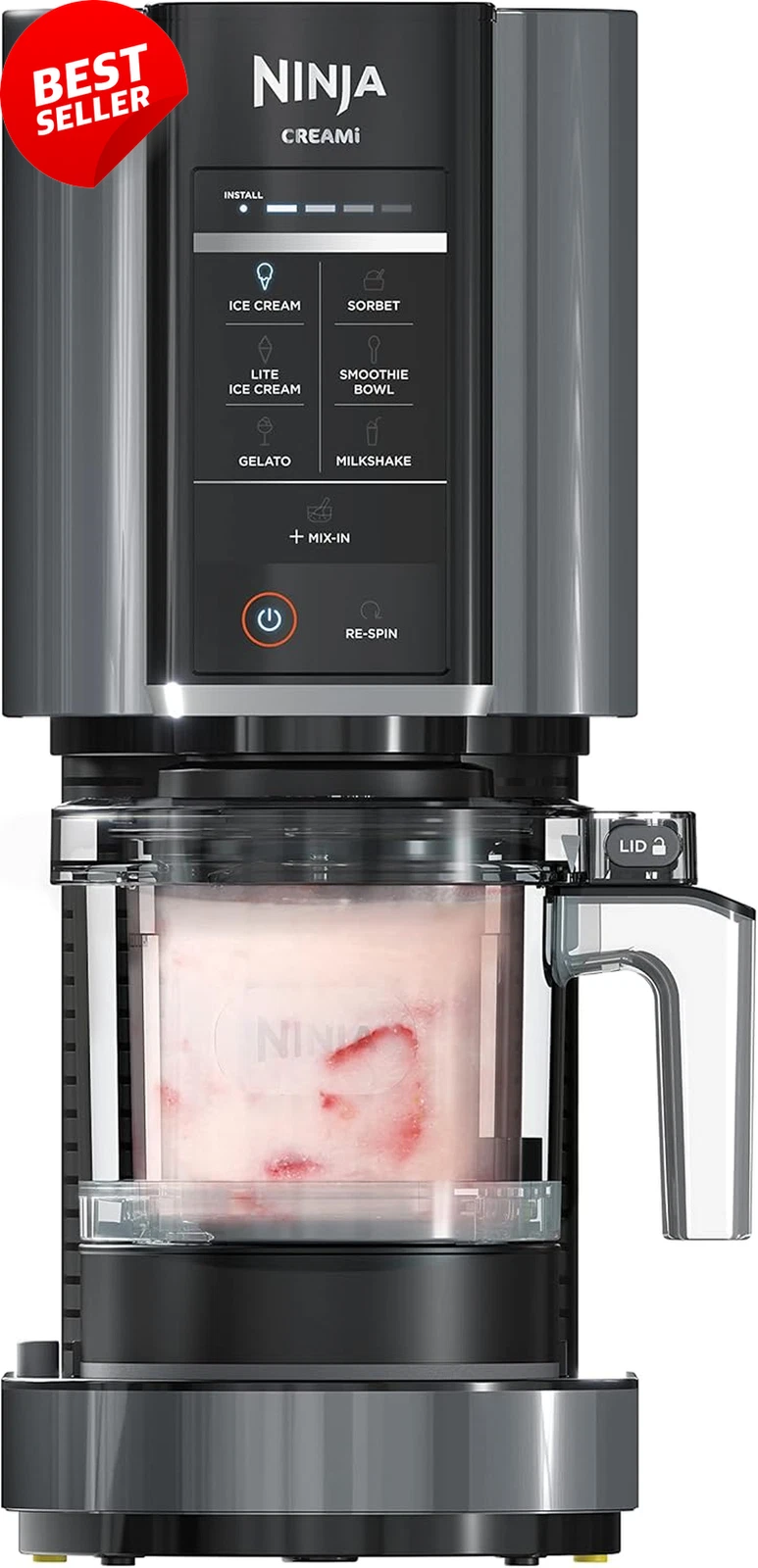 Ninja Creami Ice Cream Maker 7in1 Gelato Sorbet Milkshake Black NC299