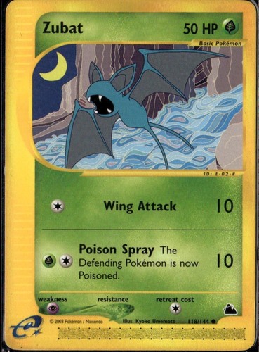Skyridge #118/144 Zubat (118)