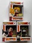 Funko Pop Animation Dragonball Z Lot Cell Goku  9 13 14 Hot Topic Exclusive DBZ