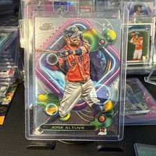 2023 TOPPS CHROME COSMIC REFRACTOR #10 JOSE ALTUVE HOUSTON ASTROS