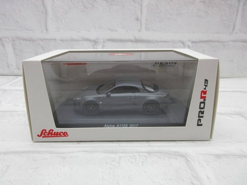 Diecast Car 1 43 Shuko Alpine A110S 2017 Matte Gray Limited Edition Model Car