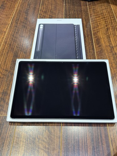 Samsung Galaxy Tab S9 FE+ ( SM-X610) 128GB 8GB RAM Grey EF-DX820 Keyboard - Picture 2 of 2