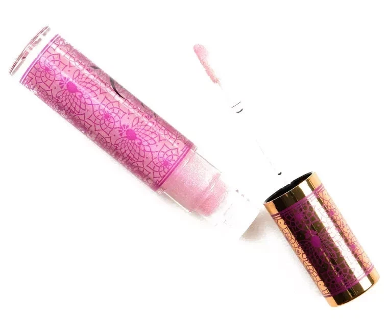 MAC ALADDIN Lipglass ~ MAGIC CARPET RIDE~ Pink Sparkle NEW in BOX Ltd. Edition - Image 2 of 2