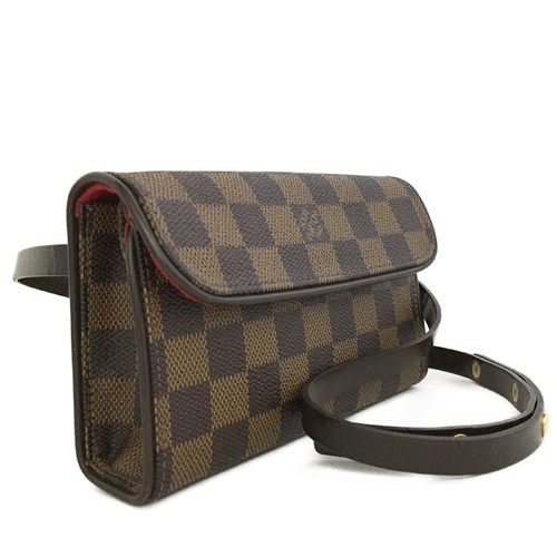 Louis Vuitton Damier Pochette Florentine Pouch Bum Bag Brown/2BH2554 - Picture 3 of 12