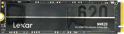 Lexar 512GB NM620 M.2 2280 PCIe Gen3 x4 NVMe SSD LNM620X512G-RNNNU - Picture 2 of 2