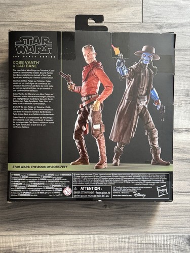 Star Wars Black series The Book Of Boba Fett 6” Cobb Vanth & Cad Bane Figures - 第 2/2 張圖片