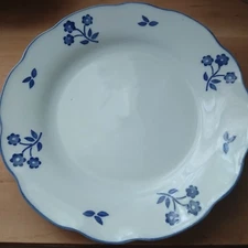FOLKCRAFT  Dinner plate LDL CHINA Blue and White flower pattern