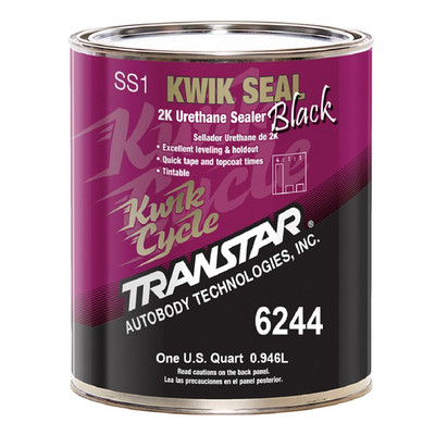  Transtar Autobody Products 6244 - Kwik Seal 2K Urethane Sealer - 1 qt Can - Bla