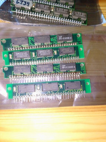 30-Pin SIPP Memory FPM RAM 1Mx9 single 3 Chip + 2Mx8 single 4 Chip. Getestet! - Bild 3 von 4