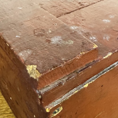 Vintage Holz Werkzeugkiste mit Tablett rustikal wie vorgefunden - Bild 5 von 11