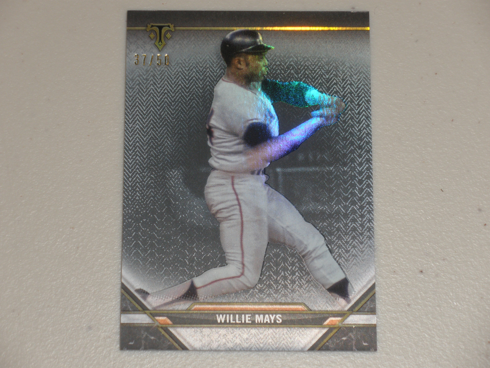 2021 Topps Triple Threads Onyx #88 Willie Mays 37/50